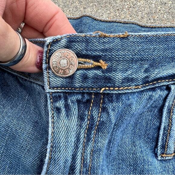 BDG Hi Rise Roll Up Jean Shorts Urban Outfitters 29 - Picture 2 of 6